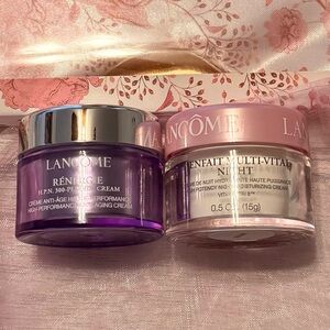 Lancôme Rénergie Peptide Cream & Bienfait Multi -Vital Night Cream